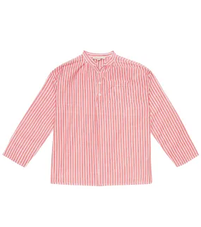 Adonis Caramel cotton shirt, red