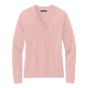 B2438W Women's Cotton Stretch V-Neck Sweater