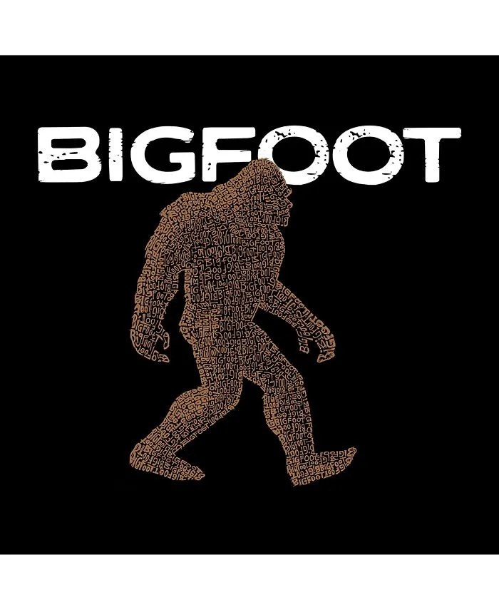 Bigfoot - LA Pop Art Boys Graphic T-Shirt, Black