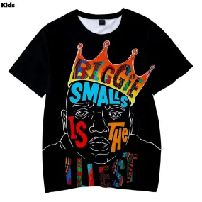 Biggie Smalls Notorious Big Kids T-shirts - Black