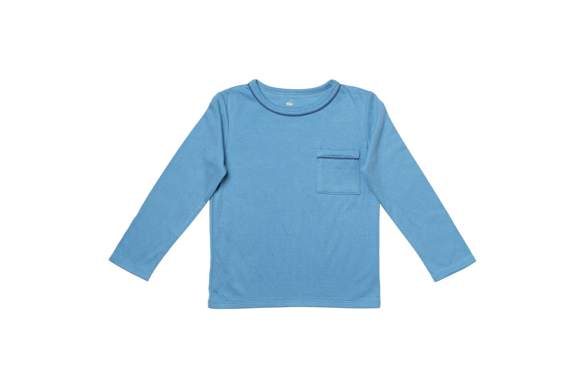 Blue Edward Long-Sleeve Tee