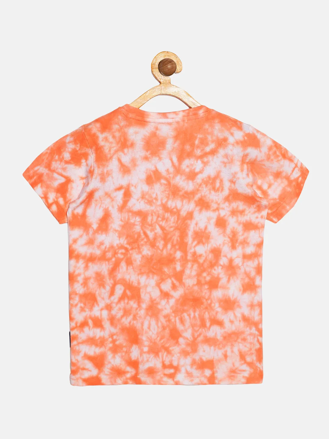 Boys Half Sleeve Tie & Dye T Shirt