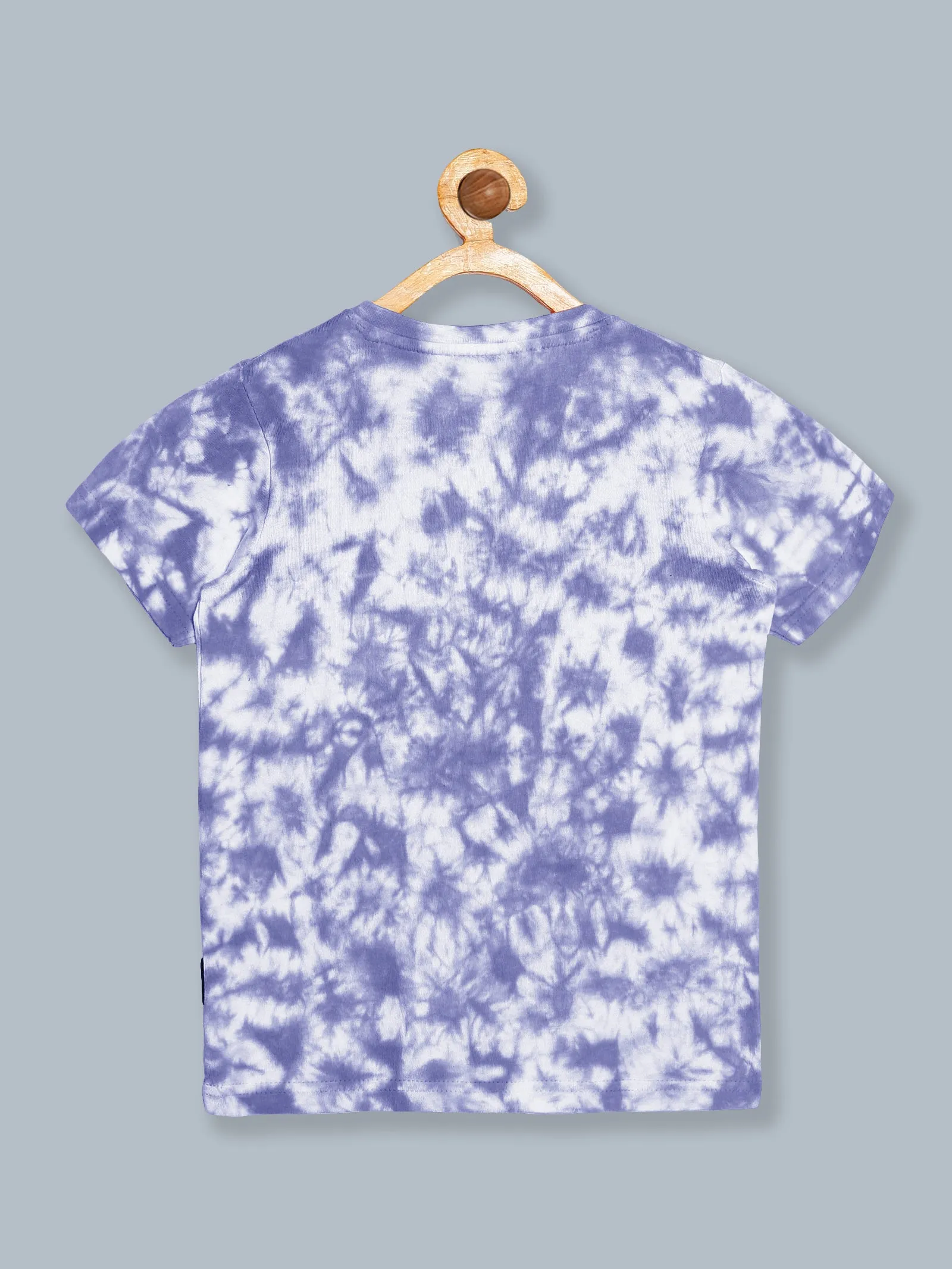 Boys Half Sleeve Tie & Dye T Shirt