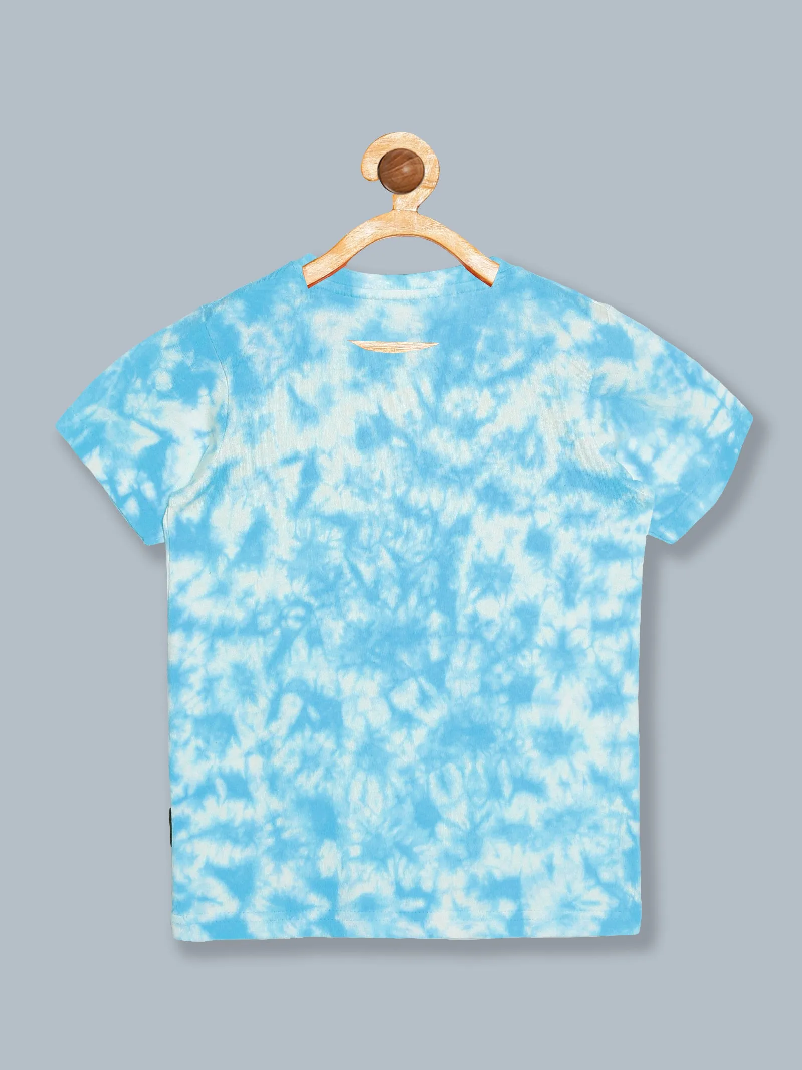 Boys Half Sleeve Tie & Dye T Shirt