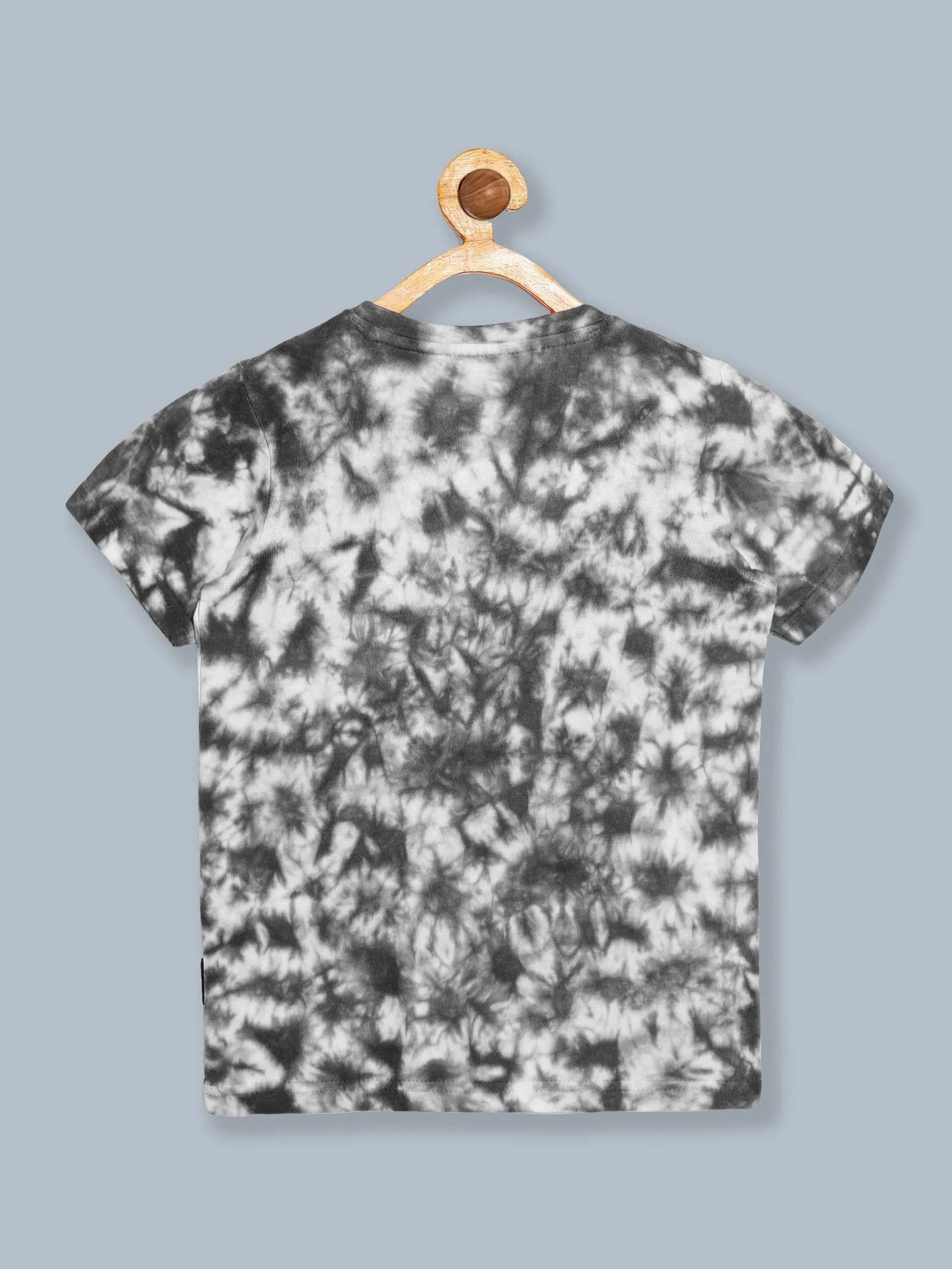 Boys Half Sleeve Tie & Dye T Shirt