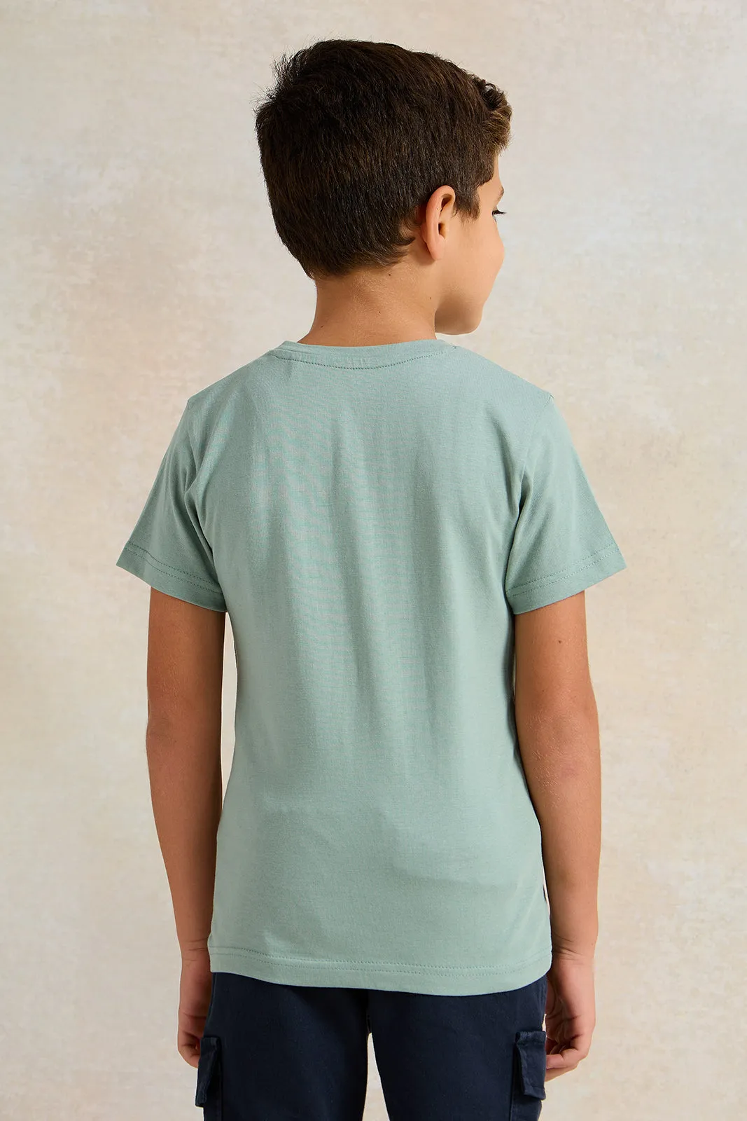 Boys Mint Short sleeve T-shirt