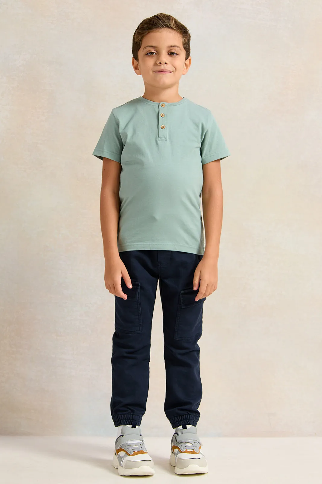 Boys Mint Short sleeve T-shirt