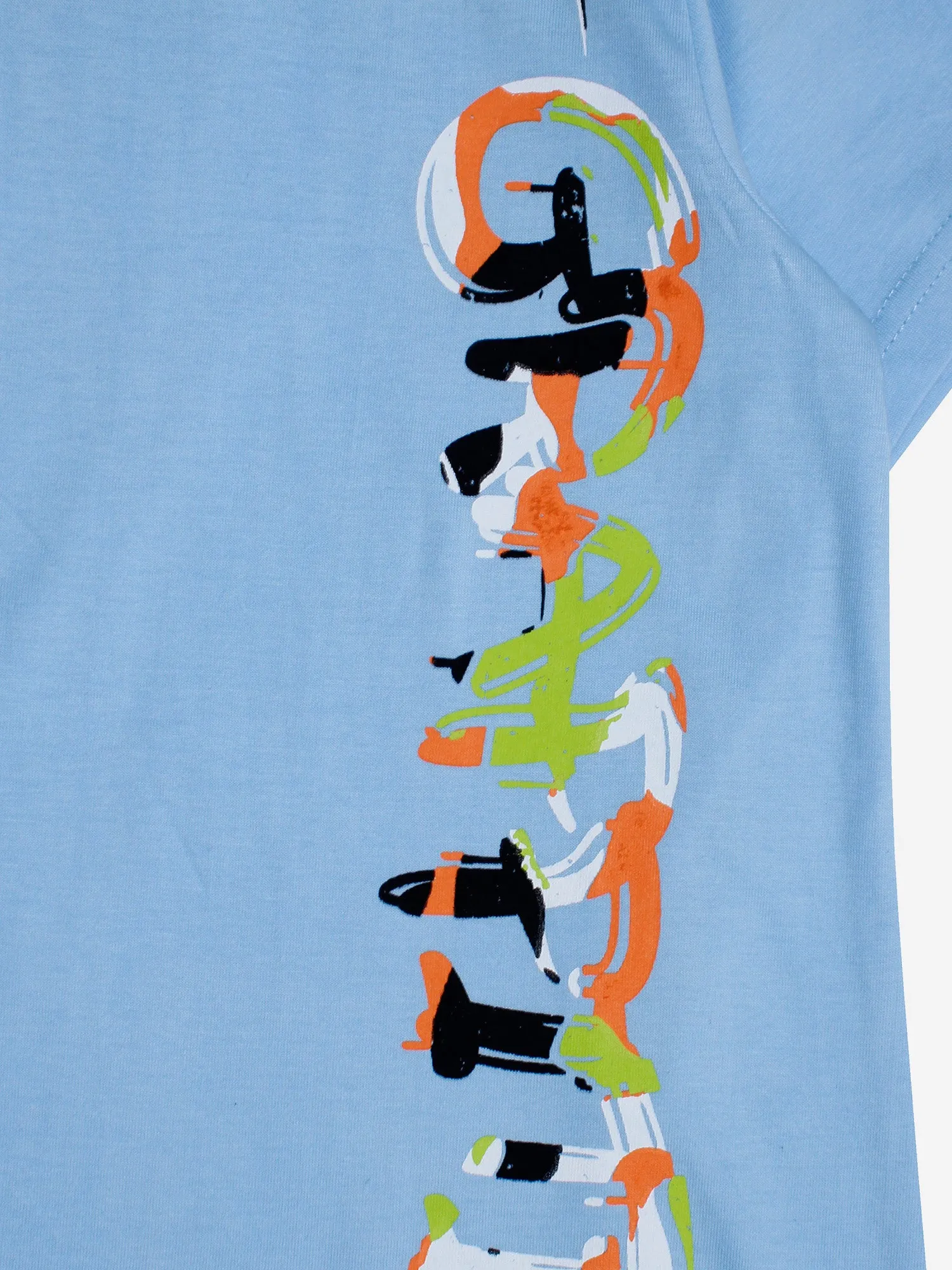 Boys Printed Half Sleeve Tee