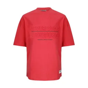 BOYS RED SHORT SLEEVE T-SHIRT