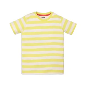 Boy's Regular Fit Striped T-Shirt