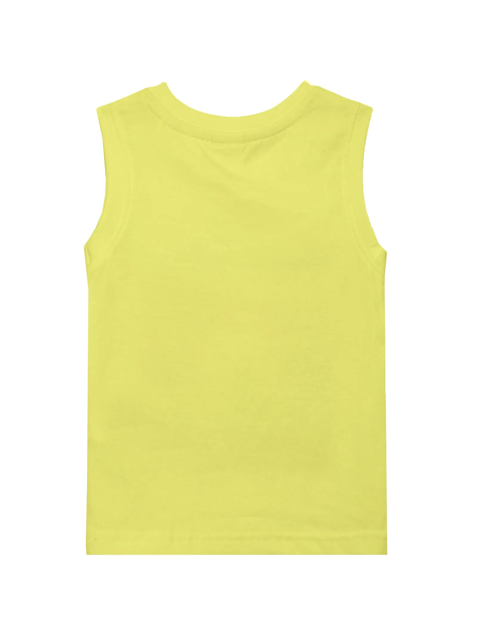 Boys Round Neck Sleeveless Tee Pack of 5