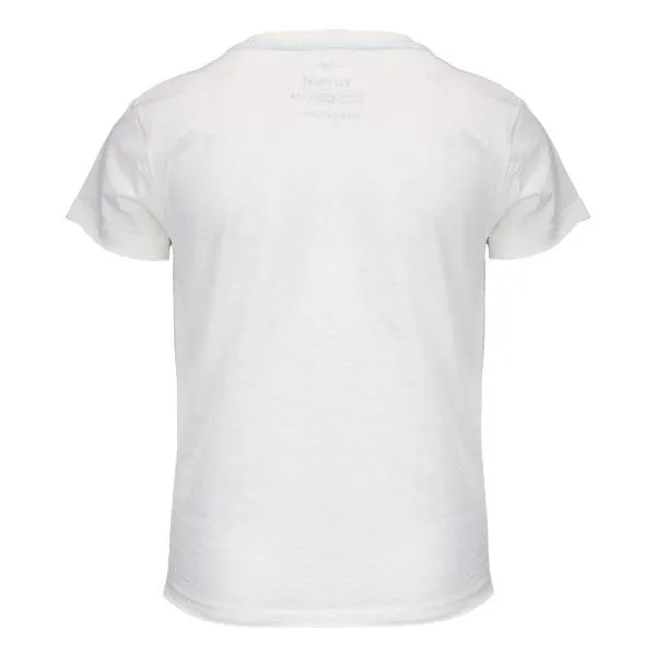 BOYS SHORT SLEEVE 'VACAY' T-SHIRT - WHITE