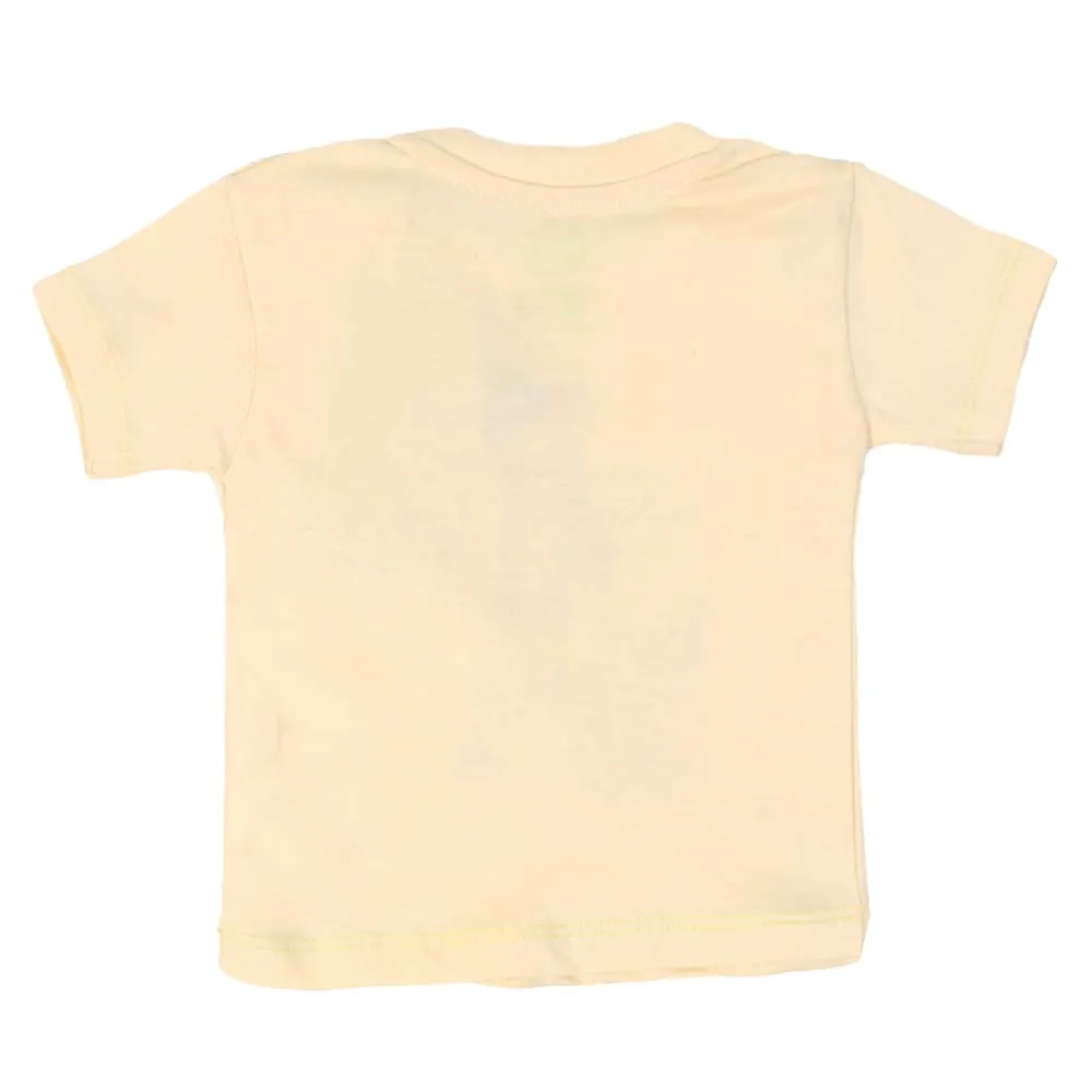 Boys T-Shirt H/S Lion - Cream