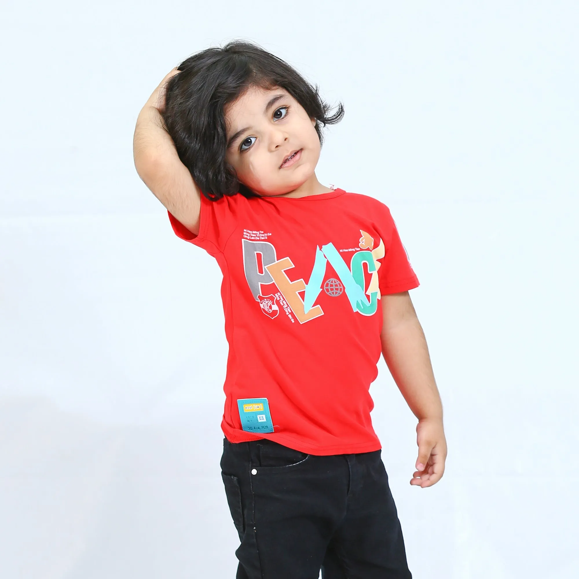 BOYS T-SHIRT PEACE