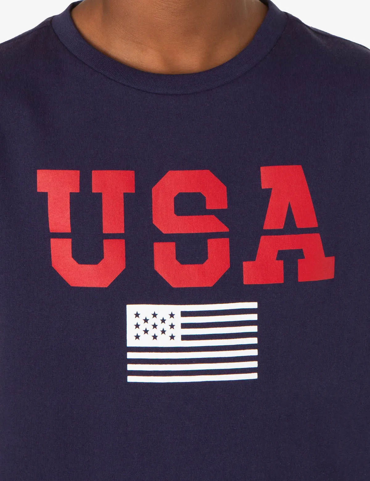 BOYS USA GRAPHIC JERSEY T-SHIRT