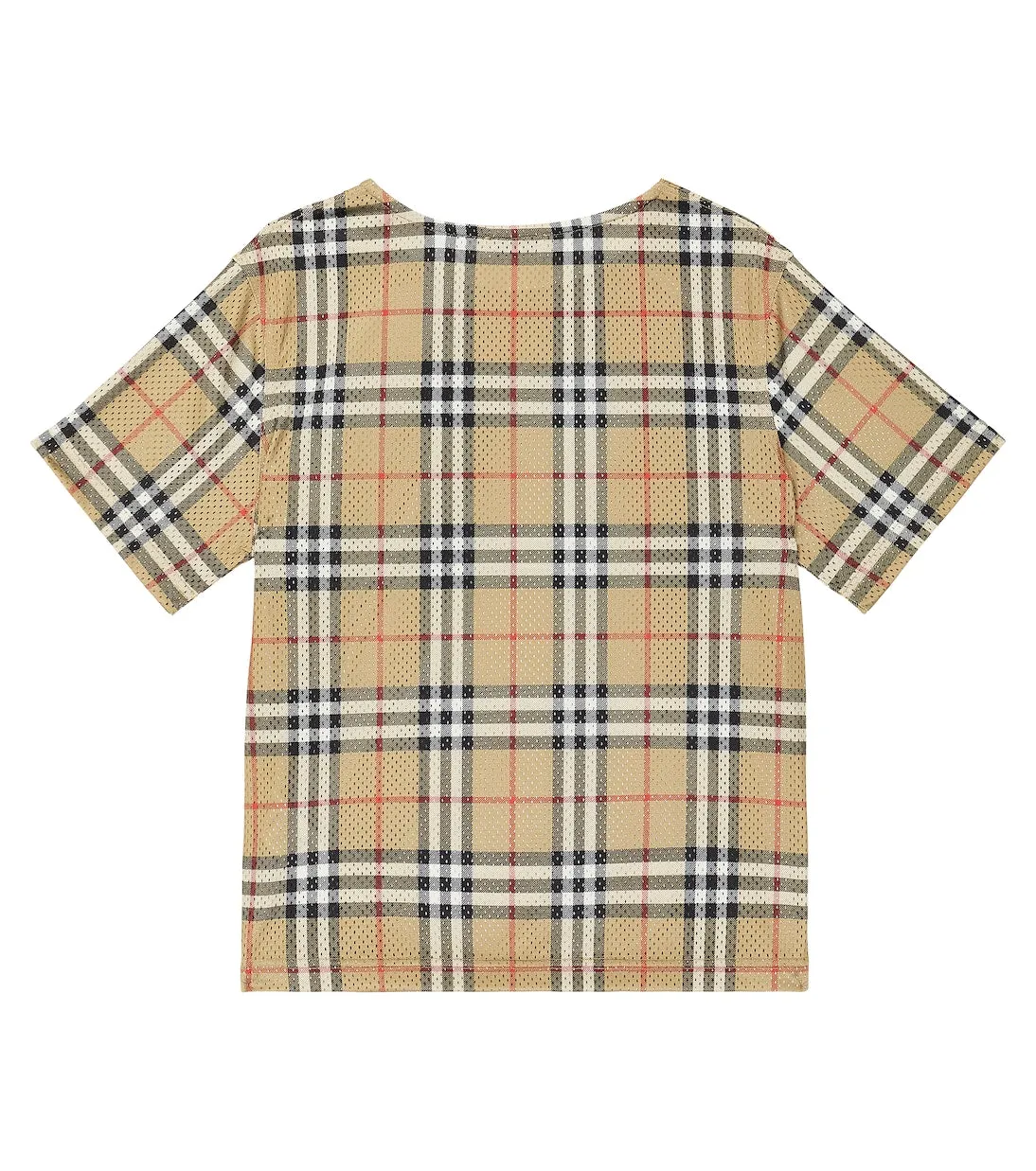 Burberry T-shirt in Burberry check, beige