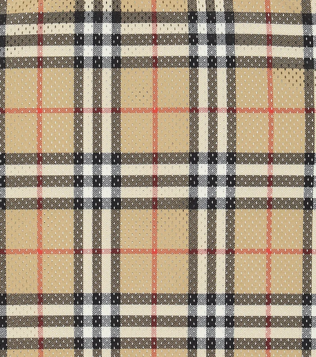 Burberry T-shirt in Burberry check, beige