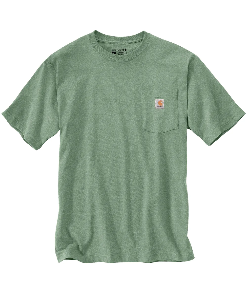 Carhartt K87 Workwear Pocket T-Shirt - Loden Frost Heather