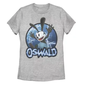 Children's Disney's Epic Mickey Oswald Lightning Portrait Licensed Character T-Shirt