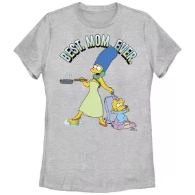 Children's Mother's Day The Simpsons T-Shirt "Marge" best mom in the world" Licensed Character