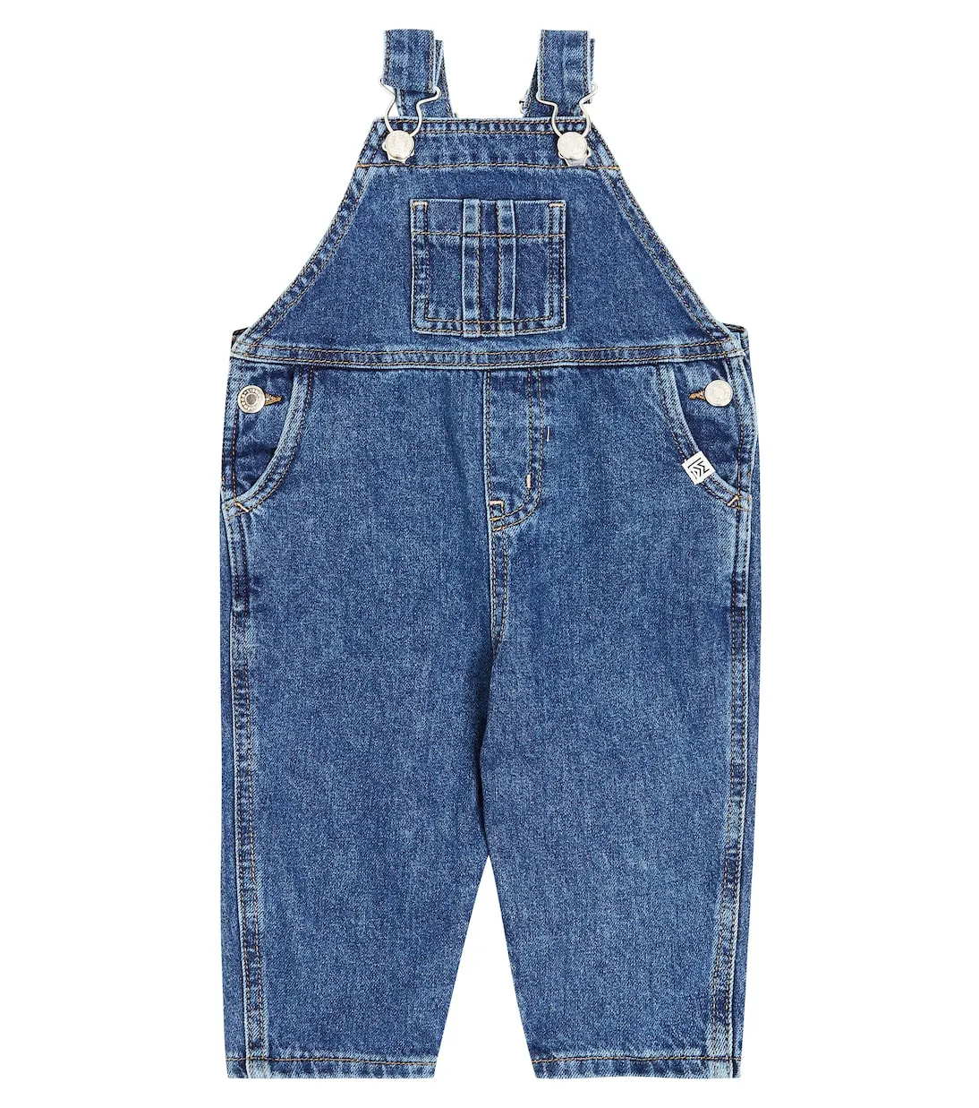 Cotton baby mingo denim overalls Liewood, blue