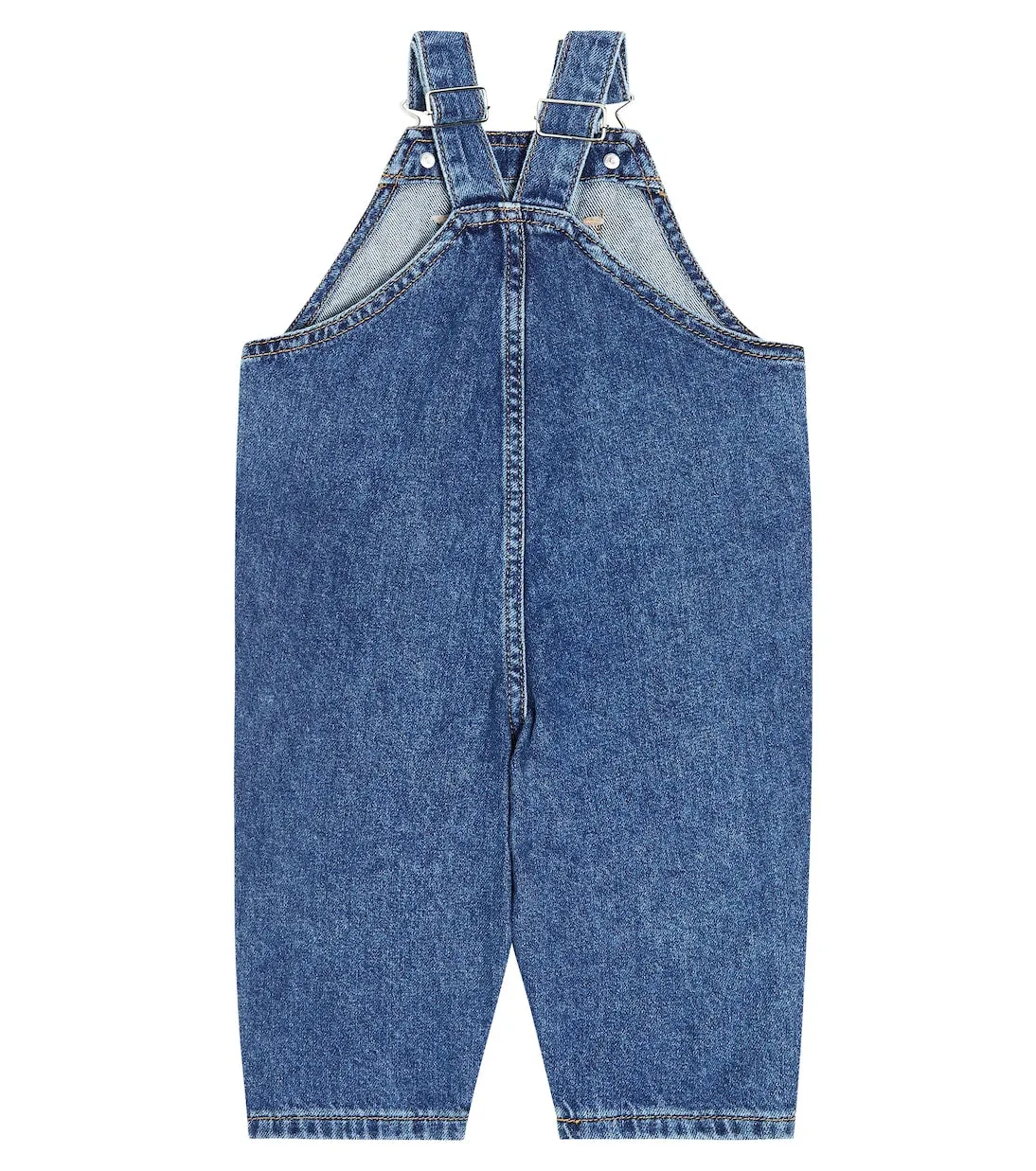 Cotton baby mingo denim overalls Liewood, blue