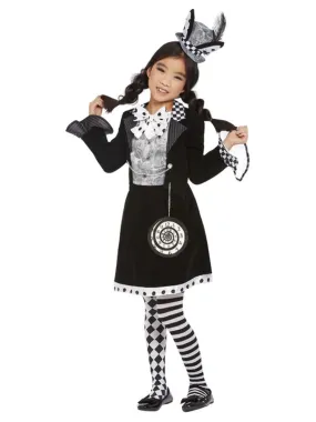 Dark Mad Hatter Costume Girl