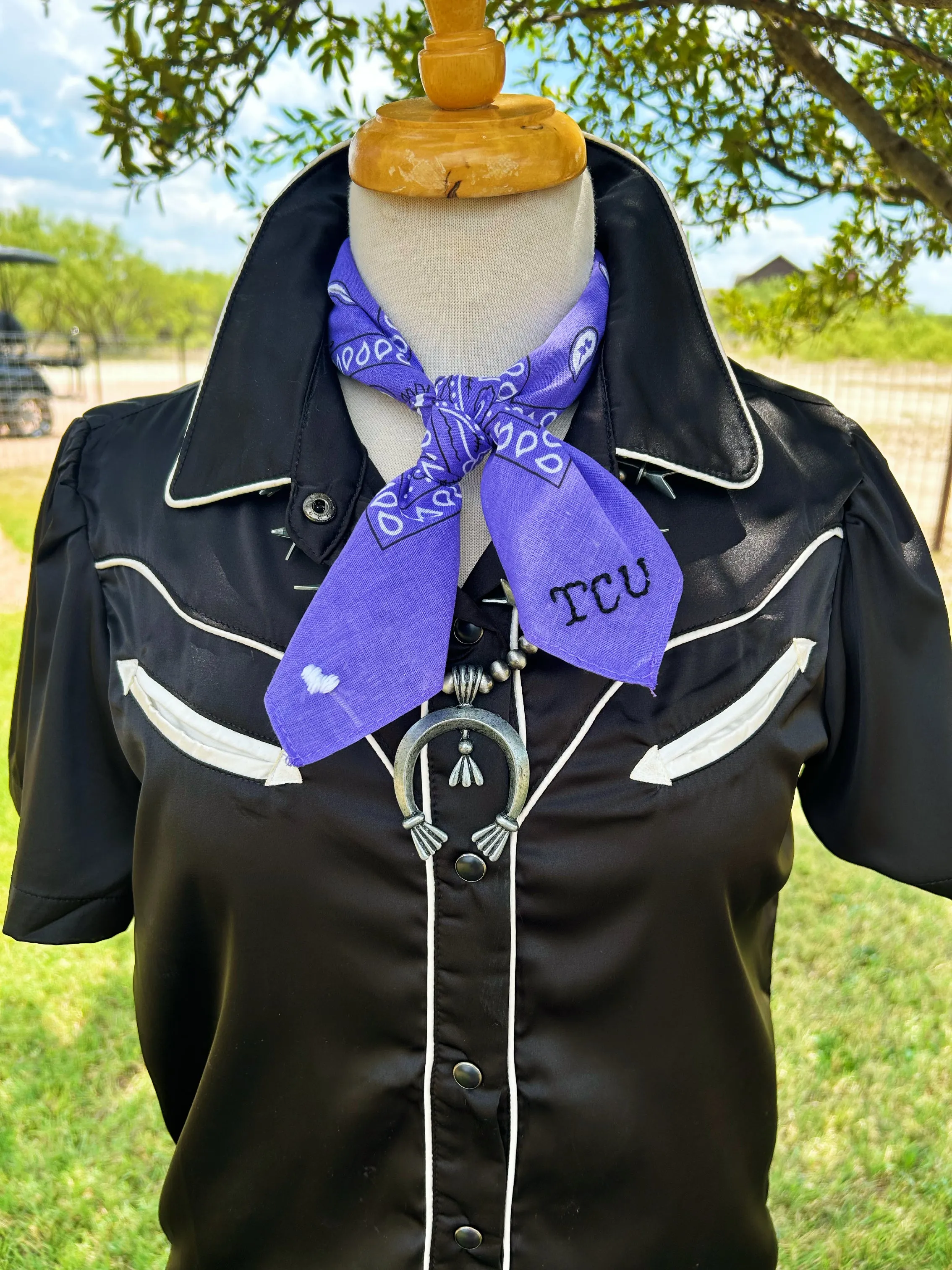 Embroidered TCU bandana