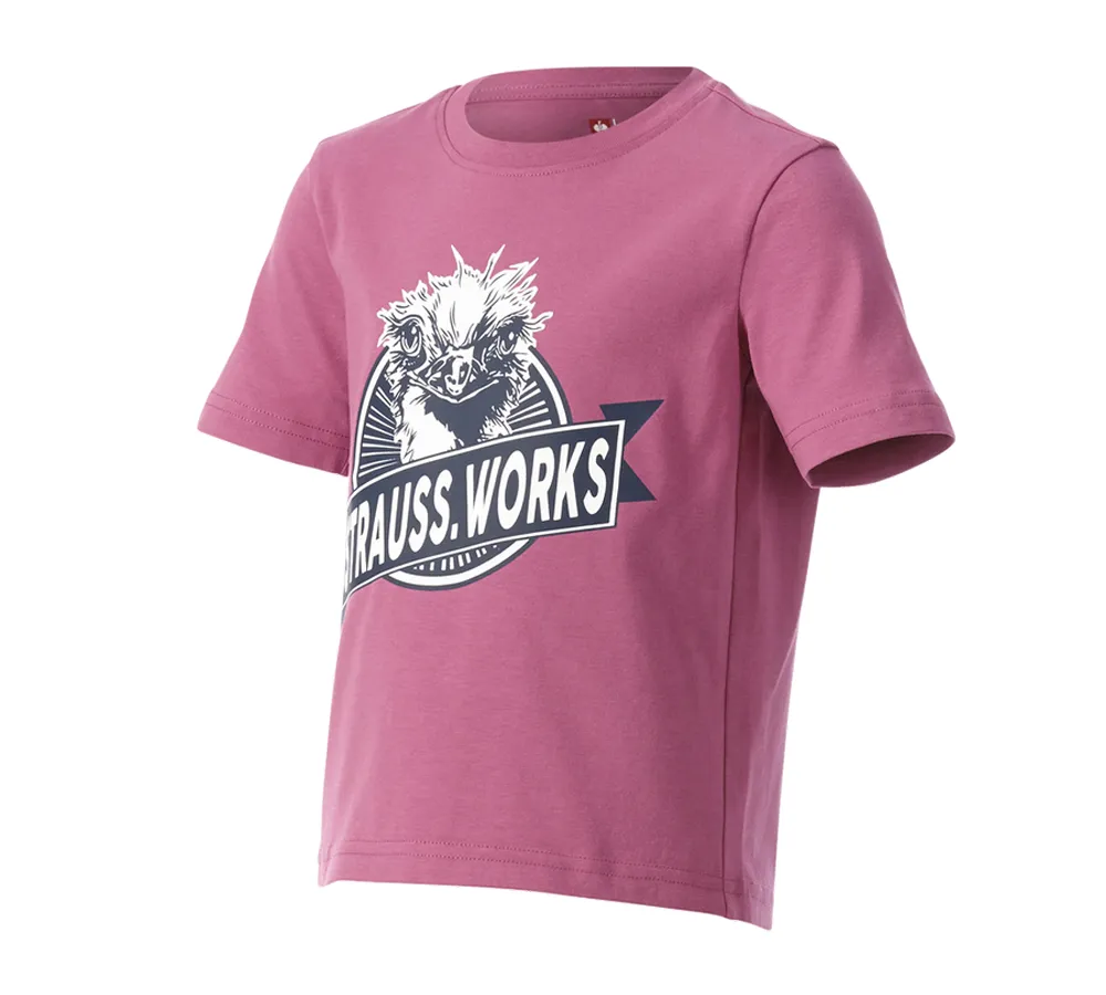 e.s. T-shirt strauss works, children's