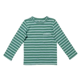 Forest Stripe Edward Long-Sleeve Tee