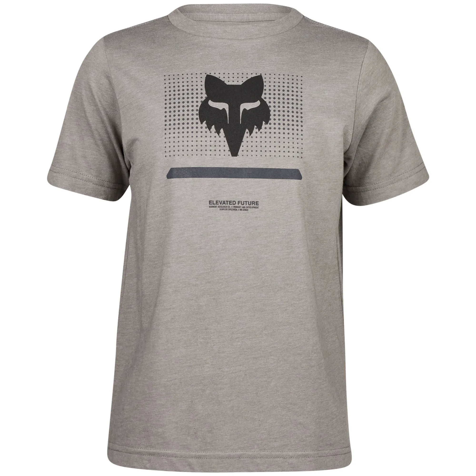 Fox Racing  Youth Optical Short Sleeve Tee T-Shirt Midweight Heather Graphite