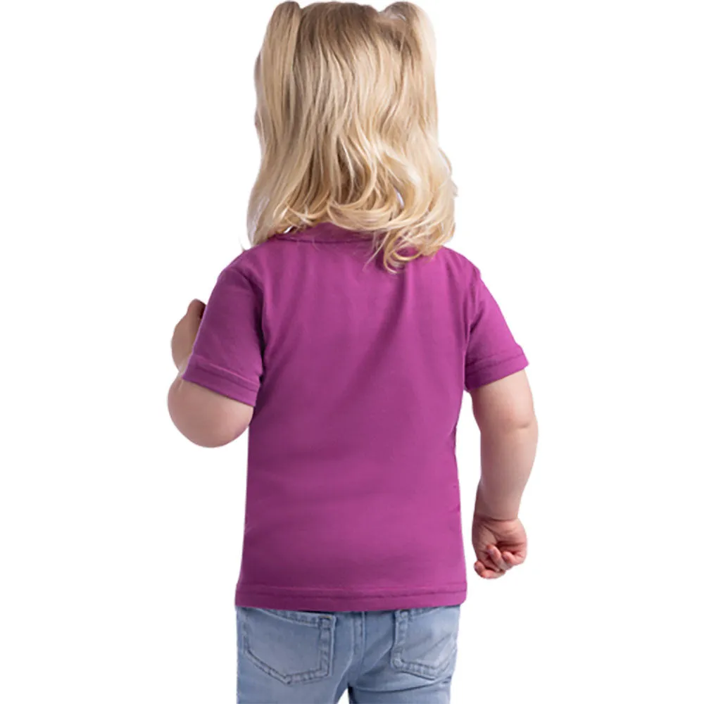 FXR Toddler Elsa Premium T-Shirt Light Wine/White Purple