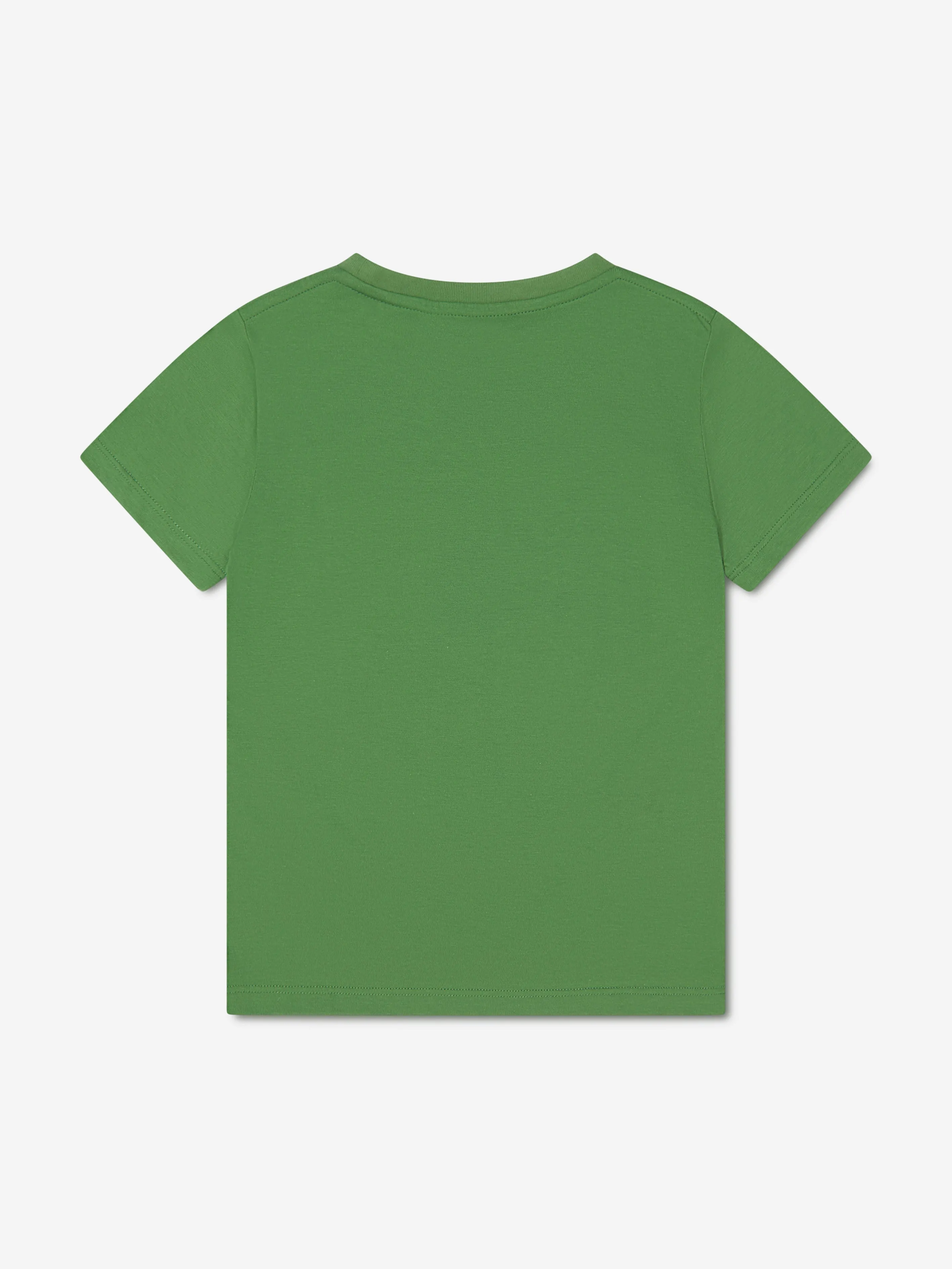 Gucci Kids Tiger Logo T-Shirt in Green