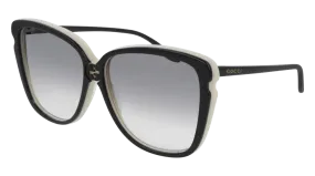 Gucci Women's Oversize Butterfly Sunglasses GG0709S