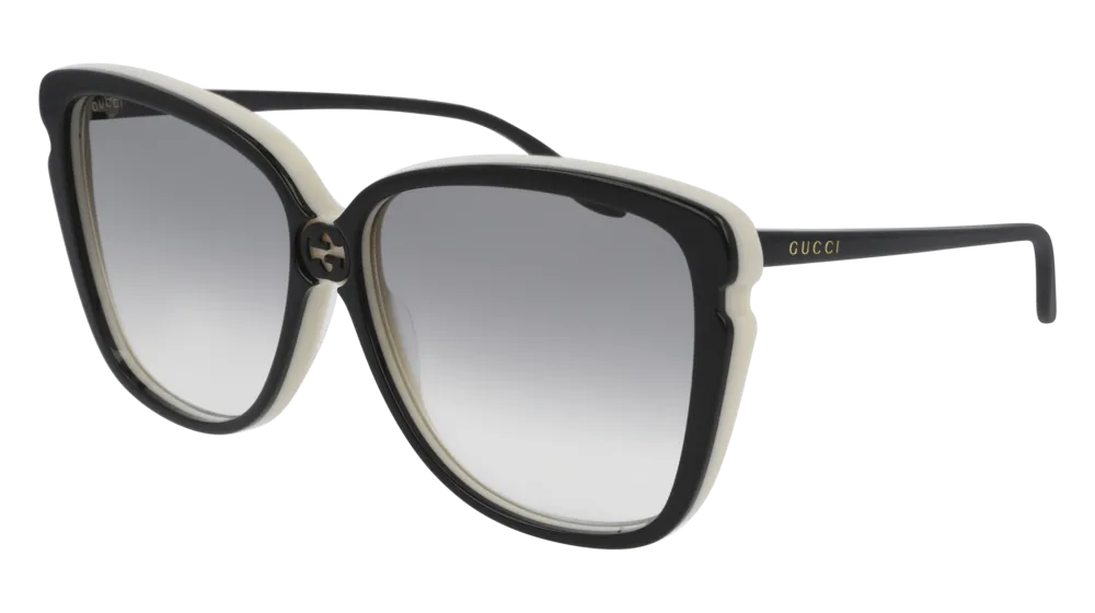 Gucci Women's Oversize Butterfly Sunglasses GG0709S