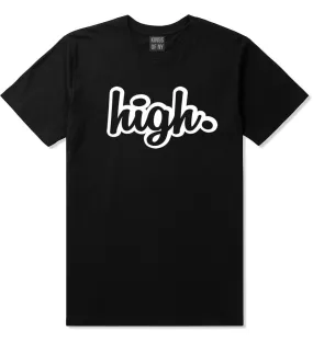 High Outline Weed Boys Kids T-Shirt