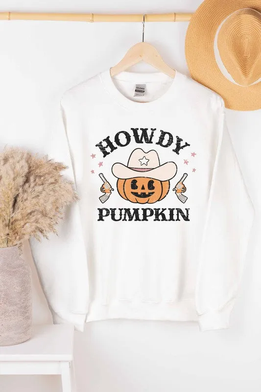 HOWDY PUMPKIN SWEATSHIRT PLUS SIZE