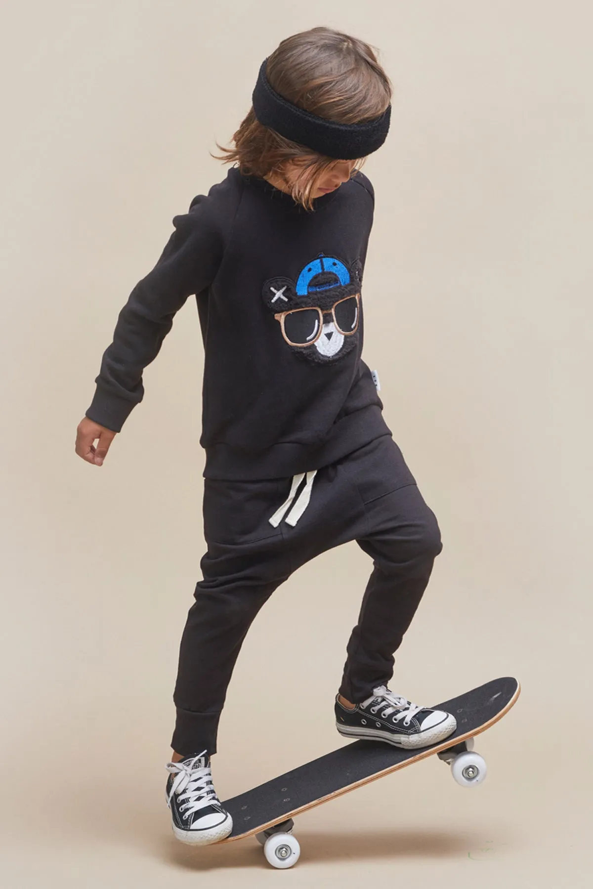 Huxbaby Boys Sweatpants - Black