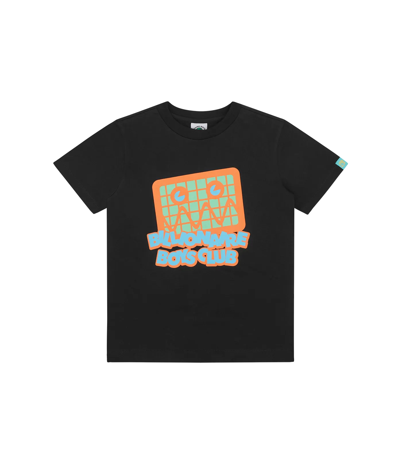 KIDS JUMBLE ROBOT LOGO T-SHIRT - BLACK