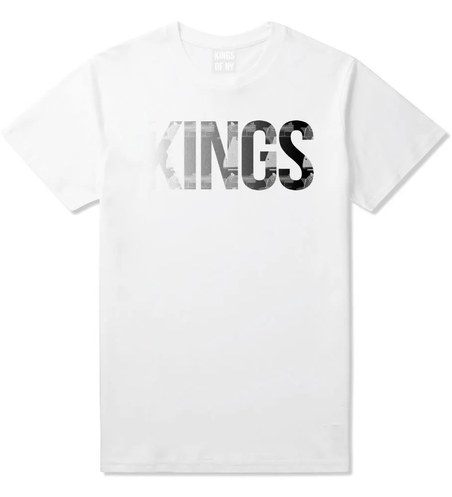 KINGS Gun Pattern Print Boys Kids T-Shirt