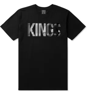 KINGS Gun Pattern Print Boys Kids T-Shirt