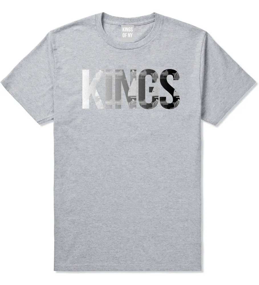 KINGS Gun Pattern Print Boys Kids T-Shirt