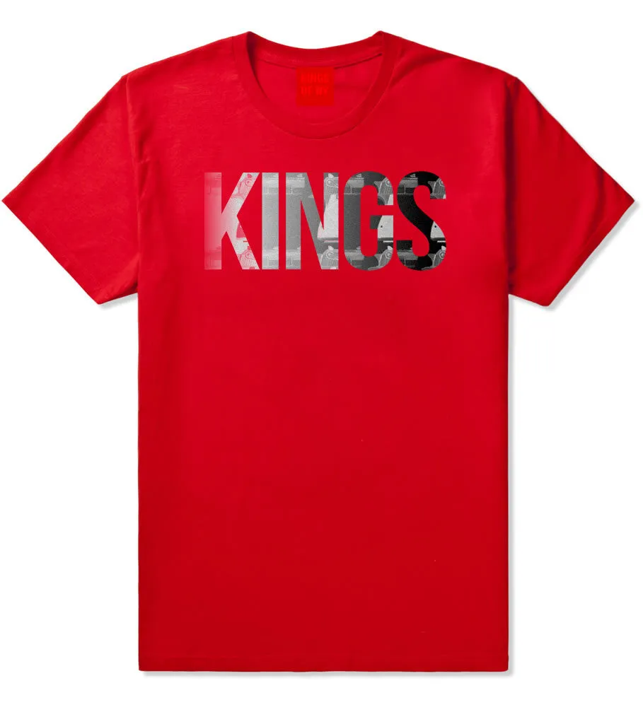 KINGS Gun Pattern Print Boys Kids T-Shirt