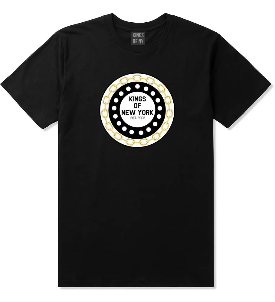 Kings Of NY Chain Logo Boys Kids T-Shirt