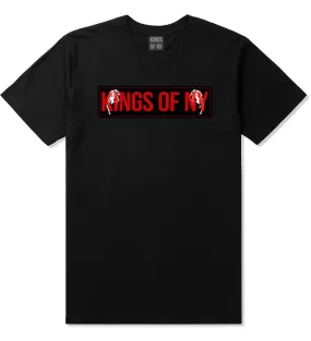 Kings of NY Red Girl Logo Boys Kids T-Shirt