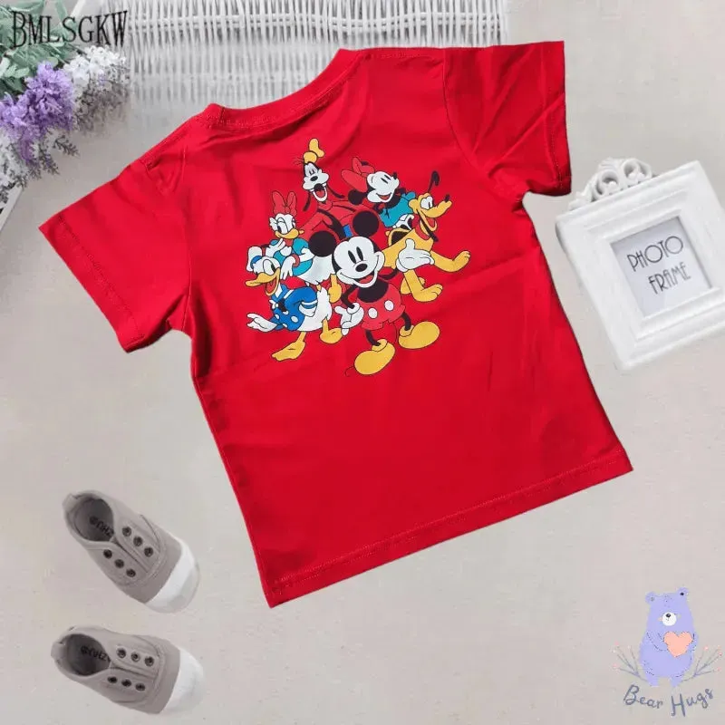 Mickey Character Print T-shirt