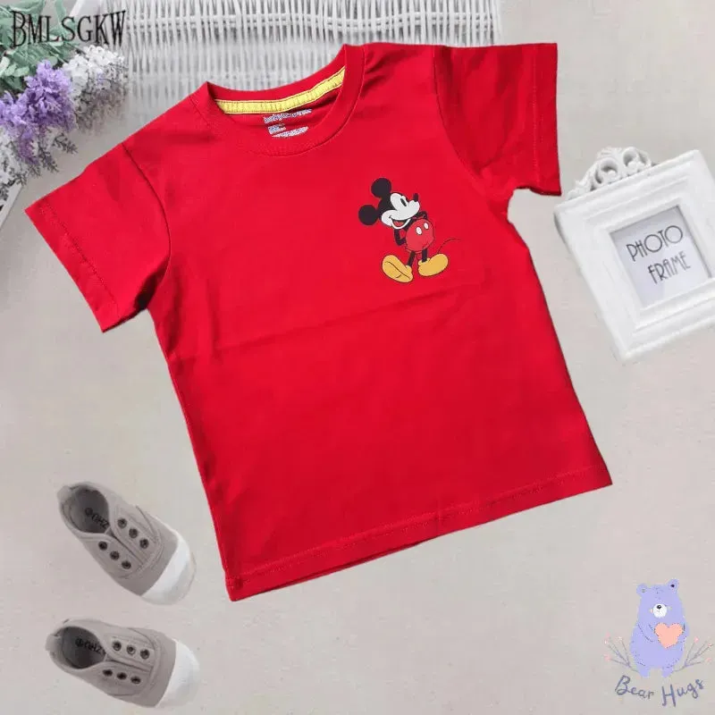 Mickey Character Print T-shirt