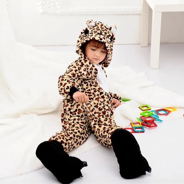 New Jumpsuit And Animal Play Suit Long-Sleeved Hoodies For Kids