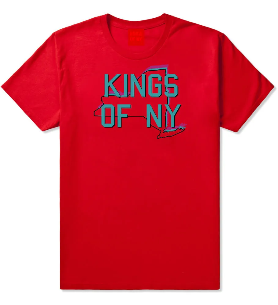 New York State Outline Boys Kids T-Shirt