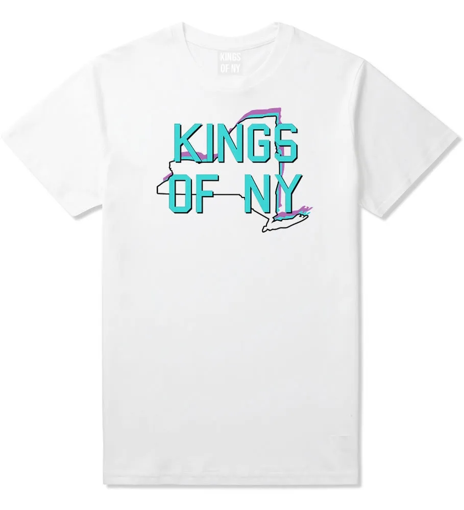 New York State Outline Boys Kids T-Shirt